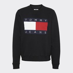 Tommy Hilfiger dámská černá mikina Flag - M (BBU)