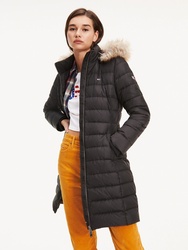Tommy Hilfiger dámská černá zimní bunda Essential