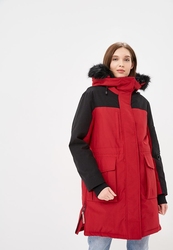 Tommy Hilfiger dámská červeno černá bunda Icon - XS (095)