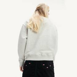 Tommy Hilfiger dámská šedá mikina Crew - L (038)