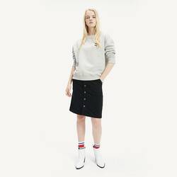 Tommy Hilfiger dámská šedá mikina Crew - L (038)