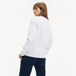 Tommy Hilfiger dámská šedá mikina Flag - S (PPP)