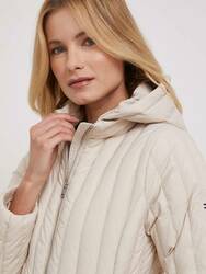 Tommy Hilfiger dámská béžová bunda Feminine - M (ACI)