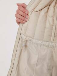 Tommy Hilfiger dámská béžová bunda Feminine - M (ACI)