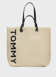Tommy Hilfiger dámská béžová plážová kabelka Summer