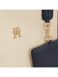 Tommy Hilfiger dámská béžová kabelka Iconic - OS (0F6)