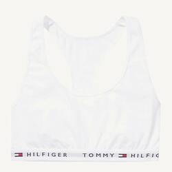 Tommy Hilfiger dámská bílá sportovní podprsenka Iconic - XS (100)