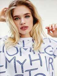 Tommy Hilfiger dámská bílá mikina Alexia - L (0K5)