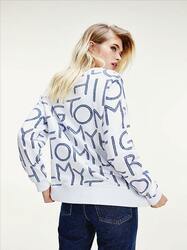 Tommy Hilfiger dámská bílá mikina Alexia - L (0K5)