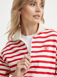 Tommy Hilfiger dámská pruhovaná mikina - S (03L)