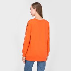 Tommy Hilfiger dámská oranžová mikina Charlot - M (831)
