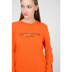 Tommy Hilfiger dámská oranžová mikina Charlot - XS (831)