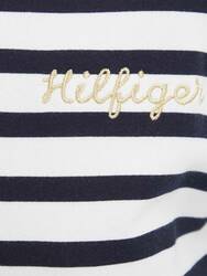 Tommy Hilfiger dámská pruhovaná mikina - XS (0FA)