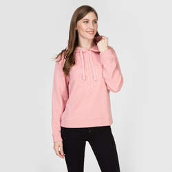 Tommy Hilfiger dámská růžová mikina Kaylee - XS (TBD)
