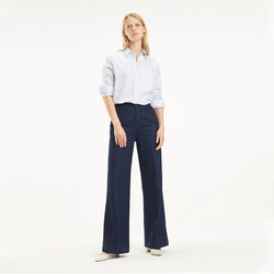 Tommy Hilfiger dámská světle modrá košile Hazel - XXS (521)