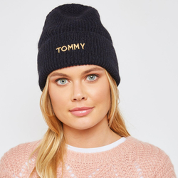 Tommy Hilfiger dámská tmavě modrá čepice Effortless