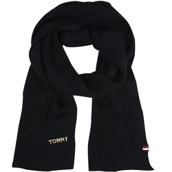 Tommy Hilfiger dámská tmavě modrá šála Effortless