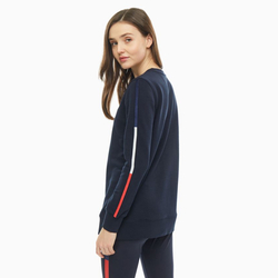 Tommy Hilfiger dámská tmavě modrá mikina Charlot - M (403)