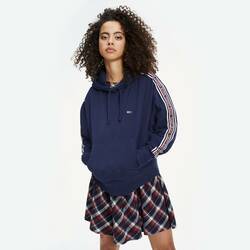 Tommy Hilfiger dámská tmavě modrá mikina Tape - S (CBK)