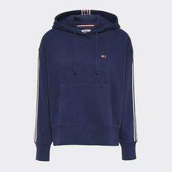 Tommy Hilfiger dámská tmavě modrá mikina Tape - S (CBK)
