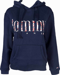 Tommy Hilfiger dámská tmavě modrá mikina Hoodie
