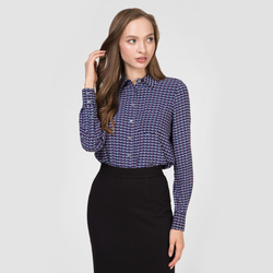 Tommy Hilfiger dámská vzorovaná halenka Angie - XS (0GZ)