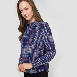 Tommy Hilfiger dámská vzorovaná halenka Angie - XS (0GZ)