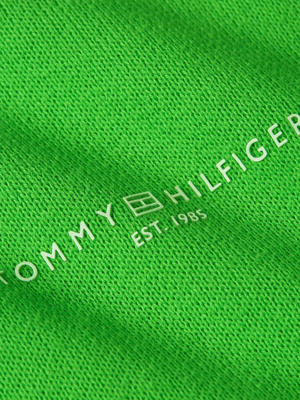 Tommy Hilfiger dámská zelená mikina - L (LWY)