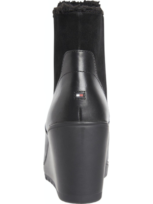 Tommy Hilfiger dámské černé kotníkové boty - 37 (BDS)