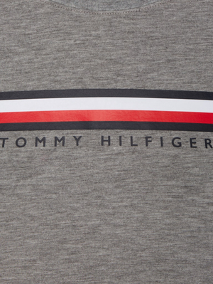 Tommy Hilfiger dámské šedé tričko  - XS (P4A)