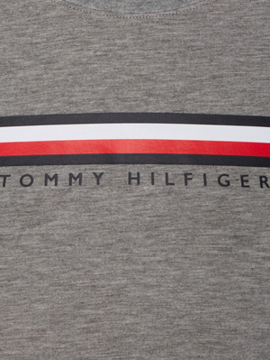 Tommy Hilfiger dámské šedé tričko  - XS (P4A)