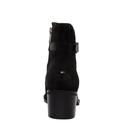 Tommy Hilfiger dámské černé kotníkové boty - 38 (990)