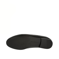 Tommy Hilfiger dámské černé mokasíny Metallic - 36 (990)