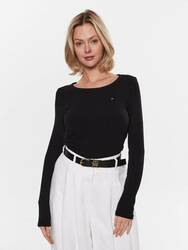Tommy Hilfiger dámské černé tričko - XS (BDS)