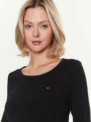 Tommy Hilfiger dámské černé tričko - XS (BDS)