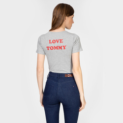 Tommy Hilfiger dámské šedé body Love - XS (004)