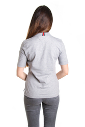 Tommy Hilfiger dámské šedé polo Essential - S (039)