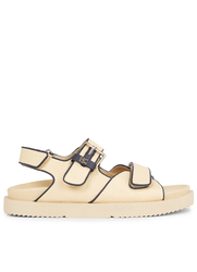 Tommy Hilfiger dámské béžové sandály - 36 (0F4)