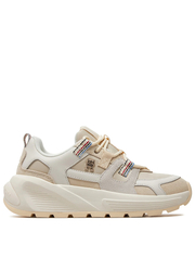 Tommy Hilfiger dámské béžové tenisky - 36 (AEF)