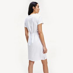 Tommy Hilfiger dámské bílé šaty Angela - S (YBR)