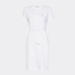 Tommy Hilfiger dámské bílé šaty Angela - S (YBR)
