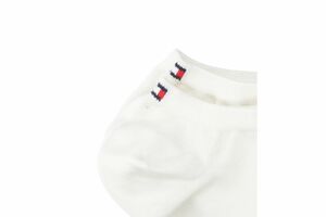 Tommy Hilfiger dámské bílé ponožky 2 pack - 35/38 (300)