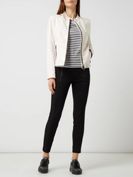 Tommy Hilfiger dámské bílé pruhované tričko - XS (0AW)