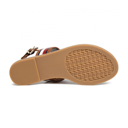 Tommy Hilfiger dámské hnědé sandály - 41 (GU9)