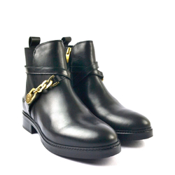 Tommy Hilfiger dámské černé kotníkové kozačky - 36 (990)