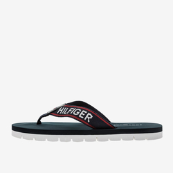 Tommy Hilfiger dámské tmavě modré žabky Sporty - 37 (403)