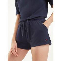 Tommy Hilfiger dámské tmavě modré teplákové šortky