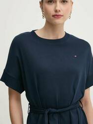 Tommy Hilfiger dámské tmavě modré šaty - XS (C1G)