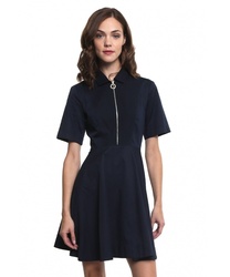 Tommy Hilfiger dámské tmavě modré šaty Katia