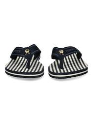 Tommy Hilfiger dámské tmavě modré žabky  - 36 (DW6)